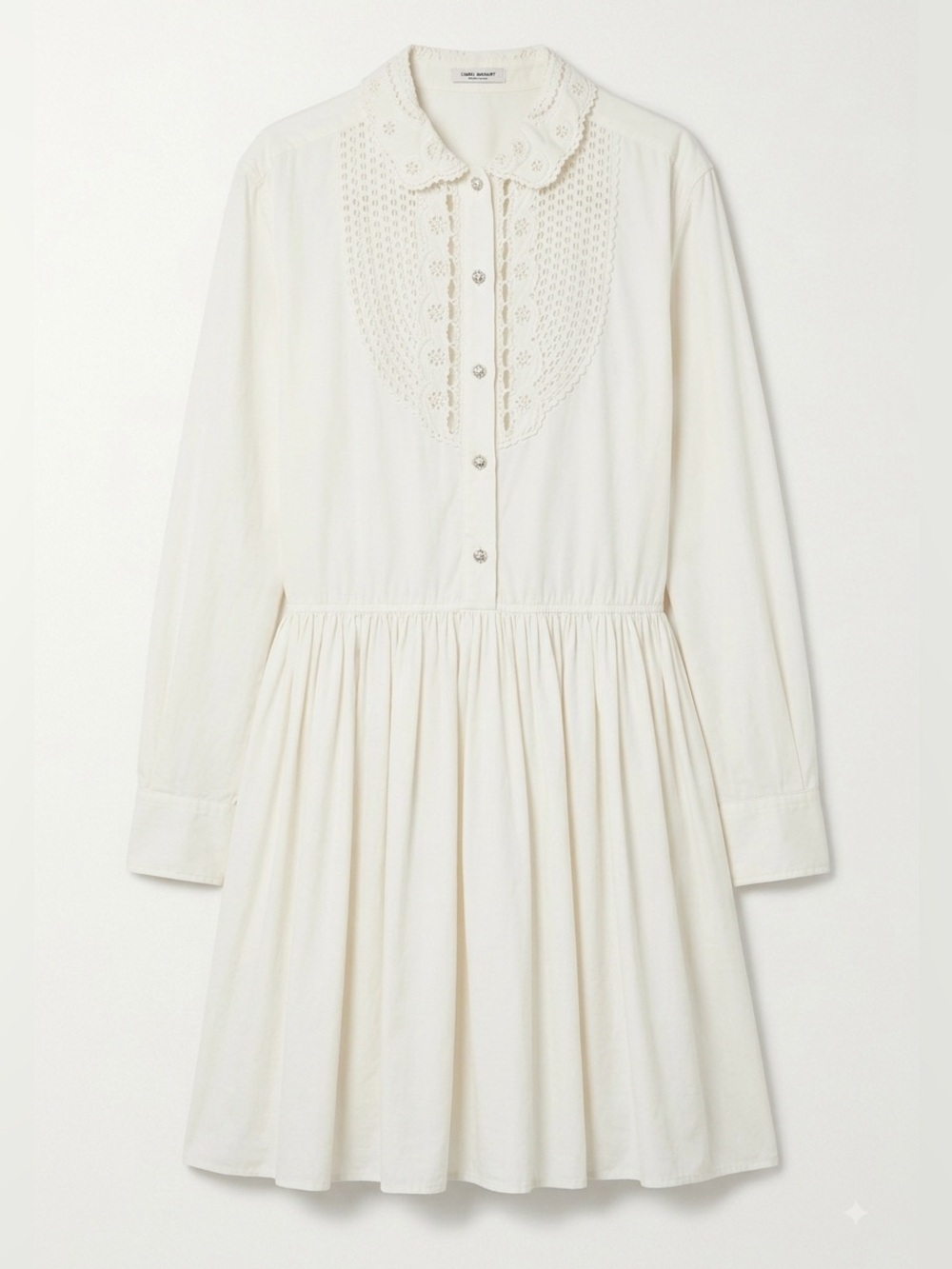 Miu Miu White Western Dress